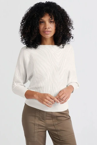 Yaya 01-000452-503 jaquard trui