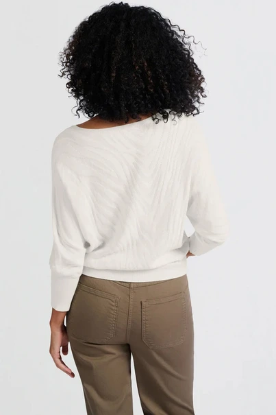 Yaya 01-000452-503 jaquard trui
