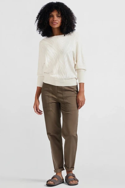 Yaya 01-000452-503 jaquard trui