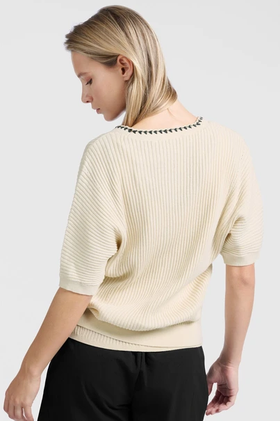 Yaya 01-010108-505 vest contrast