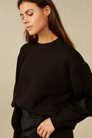 Yaya 01-109044-309 sweater ruffle