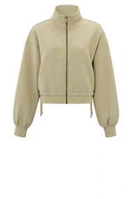 Yaya 01-109081-502 sweatvest ribbel