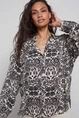 Yaya 01-201028-303 print blouse