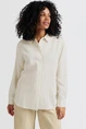 Yaya 01-201139-503 pinstripe blouse