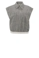Yaya 01-201141-503 blouse mouwloos