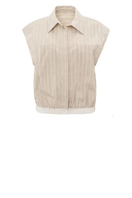 Yaya 01-201141-503 blouse mouwloos