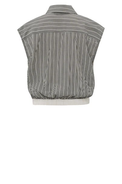 Yaya 01-201141-503 blouse mouwloos
