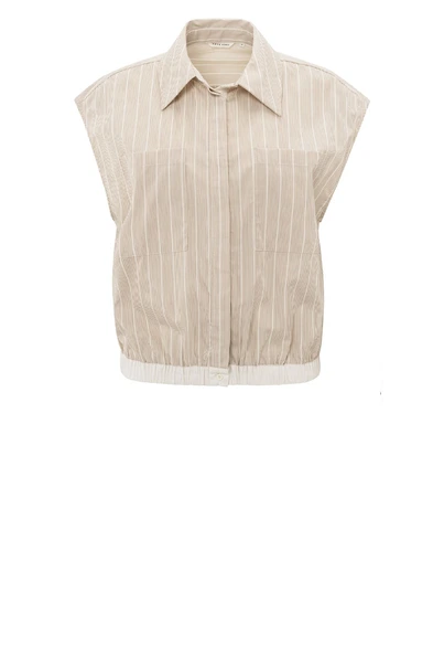 Yaya 01-201141-503 blouse mouwloos