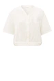 Yaya 01-201148-504 blouse drawcord