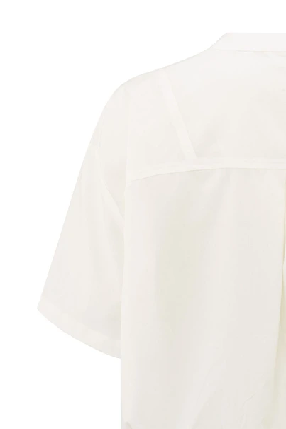Yaya 01-201148-504 blouse drawcord