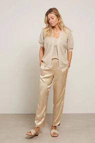 Yaya 01-301053-304 broek satijn