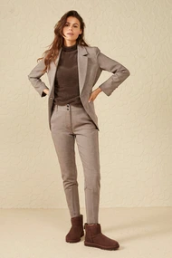 Yaya 01-301087-309 broek rib stuk