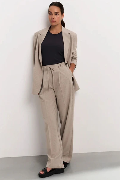 Yaya 01-301180-503 broek pinstripe