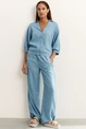 Yaya 01-301190-504 broek chambray