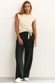 Yaya 01-301196-505 broek linnen mix