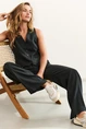 Yaya 01-301196-505 broek linnen mix