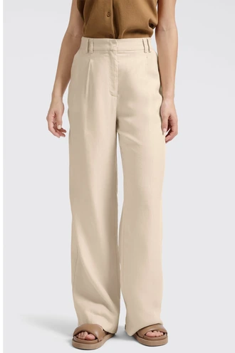 Yaya 01-301196-505 broek linnen mix