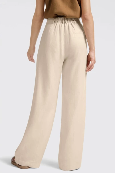 Yaya 01-301196-505 broek linnen mix