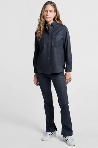 Yaya 01-309153-409 broek vegan leer