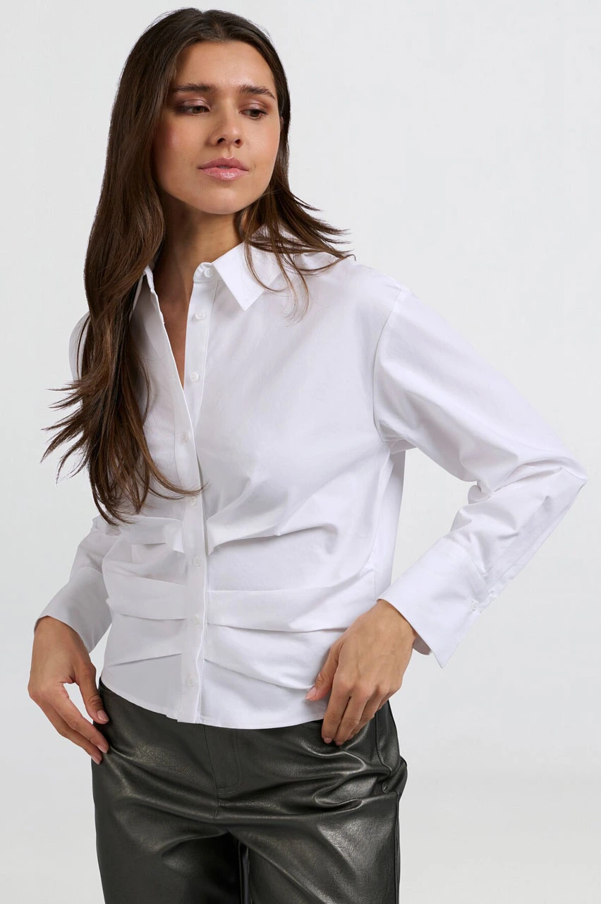 Yaya 01 309163 409 broek vegan leer