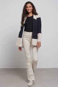 Yaya 01-311025-303 flared jeans hw