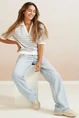 Yaya 01-311055-404 wide leg denim