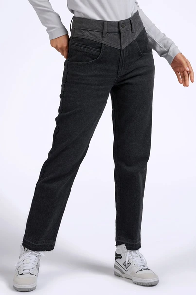 Yaya 01-311065-409 jeans two tone