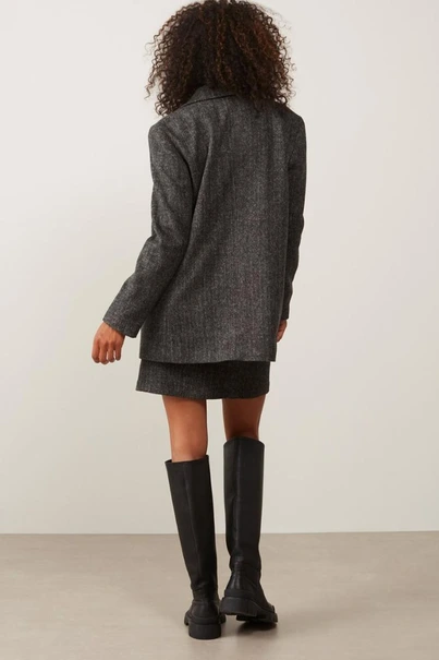 Yaya 01-501006-210 visgraat blazer