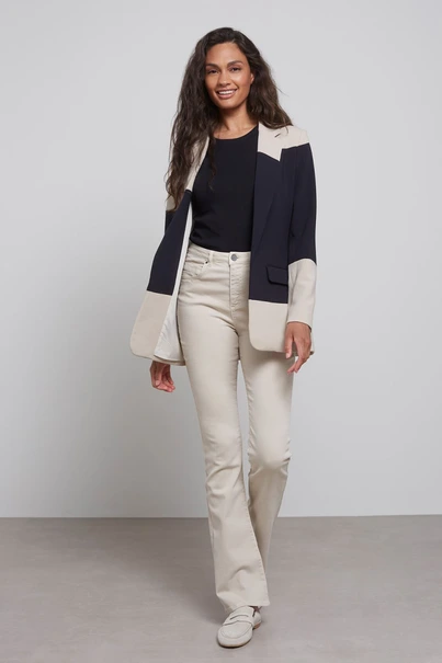 Yaya 01-501013-303 blazer two tone