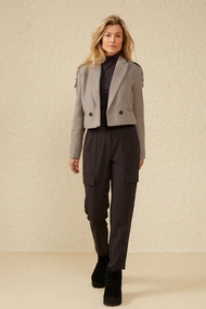 Yaya 01-501034-310 visgraat blazer
