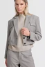 Yaya 01-501063-501 ruit blazer kort