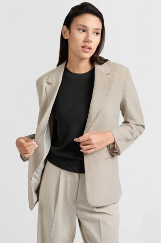 Yaya 01-501065-503 pinstripe blazer