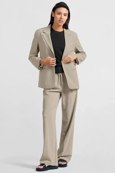 Yaya 01-501065-503 pinstripe blazer