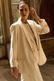 Yaya 01-501067 blazer geweven