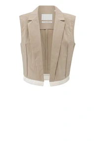 Yaya 01-521001-503 gilet two tone