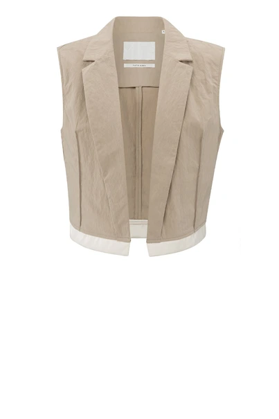 Yaya 01-521001-503 gilet two tone
