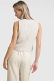 Yaya 01-521003-505 gilet pinstripe