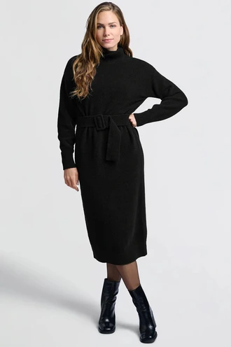 Yaya 01-600158-411 tricot jurk col