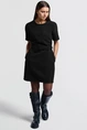 Yaya 01-601166-411 jurk ceintuur