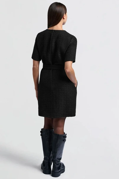 Yaya 01-601166-411 jurk ceintuur