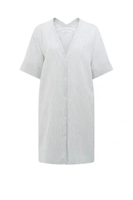 Yaya 01-601183-506 jurk streep v-h