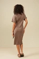 Yaya 01-609058-306 overslag jurk