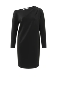 Yaya 01-609153-411 jurk scuba stof