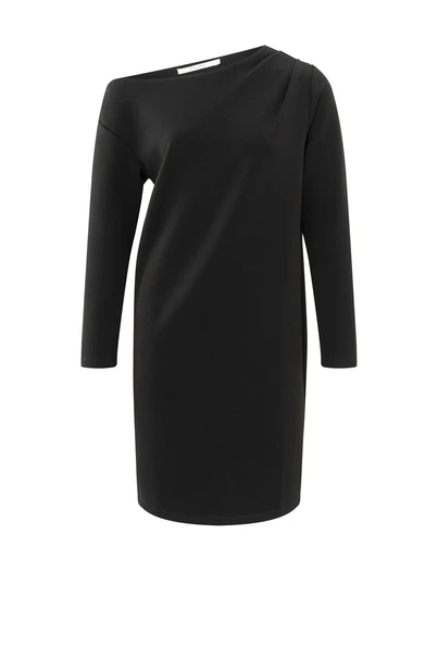 Yaya 01-609153-411 jurk scuba stof