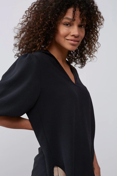 Yaya 01-701058-303 blouse v hals