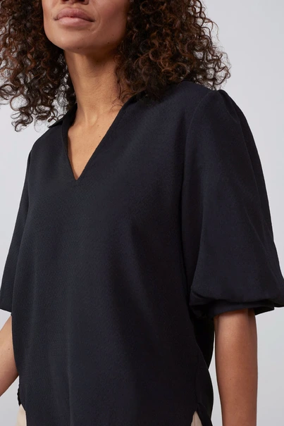 Yaya 01-701058-303 blouse v hals