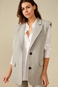 Yaya 01-701118-308 blouse satijn
