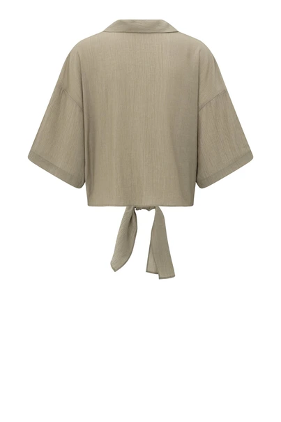 Yaya 01-701295-506 blouse top knoop