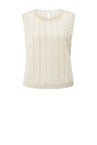 Yaya 01-701310-506 mouwloze blouse