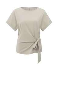 Yaya 01-709093-506 t-shirt knoop